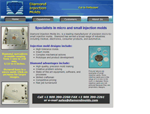Tablet Screenshot of diamondmolds.com